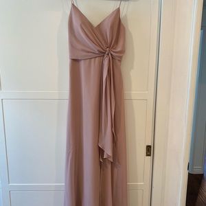 Jenny Yoo Amara Bridesmaid Dress - Whipped Apricot